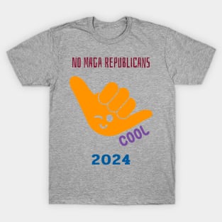 NO MAGA Republicans 2024 T-Shirt